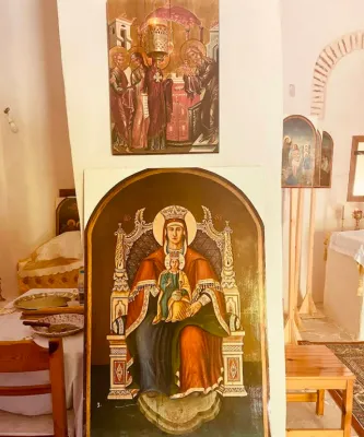 ΕΞΩΚΛΗΣΙ ΠΑΝΑΓΙΑ ΧΙΛΙΑΔΟΥ - Κύμη